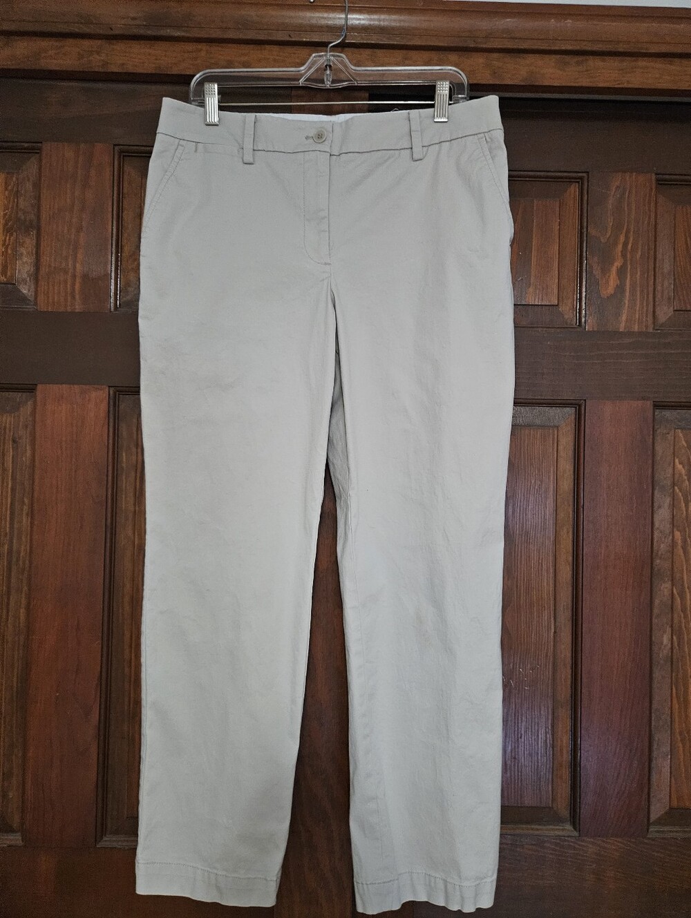 Classic Straight-Leg Chinos - Talbots